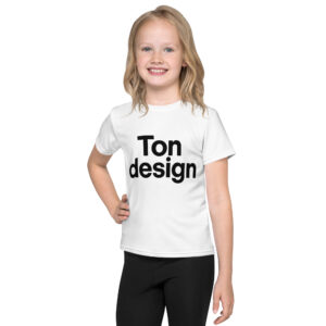 t shirt col ras du cou enfant