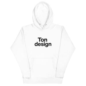 sweat à capuche unisexe